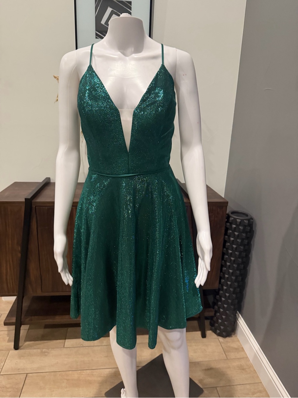 Jovani Green Dress - XS